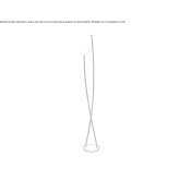 Lampa podłogowa ze szkła opalowego Roros
