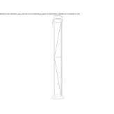 Adjustable metal floor lamp with dimmer Durnau