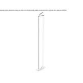 Aluminiowa lampa podłogowa LED Moehlau