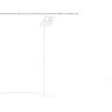 Adjustable LED floor lamp Eaunes