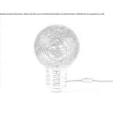 Aluminiowa lampa podłogowa LED Carcasi