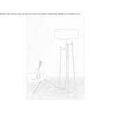 Floor lamp in painted metal Bohoyo
