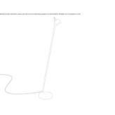 Adjustable aluminum LED floor lamp Lograto