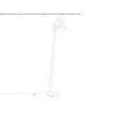 Customizable wooden floor lamp with dimmer Monroe