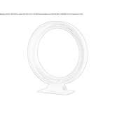 LED floor lamp Waggum