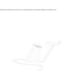 LED table lamp made of acrylic glass Gabin
