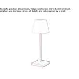 Stalowa lampa stołowa LED ze ściemniaczem Pimperne