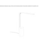 Cristaly® / Alumite® LED table lamp Chiaia