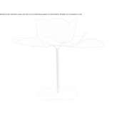 Handmade PVC table lamp Llera