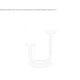 LED table lamp made of powder-coated steel Glandwr