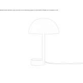 Aluminum LED table lamp Cataloi