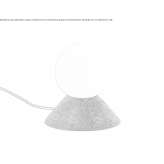 Lampa stołowa LED z kamionki porcelanowej ze ściemniaczem Guipavas