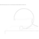 Metal LED table lamp Monteros