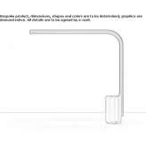 Metal LED table lamp Aitkin