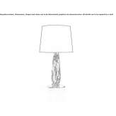 Venetian crystal table lamp Costisa