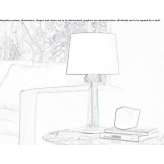 Venetian crystal table lamp Nowogard