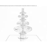 Glass LED table lamp Farliug