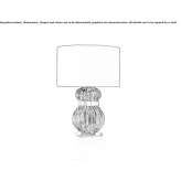 Venetian crystal table lamp Glinka