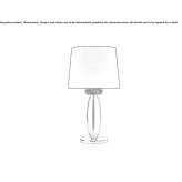 Venetian crystal table lamp Ovalle