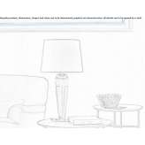 Venetian crystal table lamp Monfero