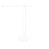 Cordless aluminum LED table lamp Hekal