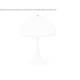 Table lamp made of acrylic glass Poiana