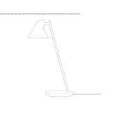 Aluminiowa lampa stołowa LED ze ściemniaczem Rumford