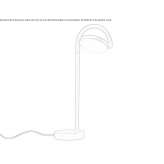 Adjustable aluminum LED table lamp Goetene