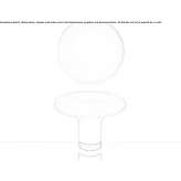Murano glass table lamp Piario