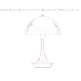 Metalowa lampa stołowa LED Poiana