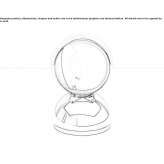 Lampa stołowa z metalu, malowana Codlea