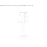 Wireless LED table lamp in birch color Rzhaksa