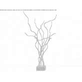 Halogenowa lampa stołowa wykonana ręcznie z brązu Pitomaca