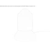 Alabastrowa lampa stołowa LED ze ściemniaczem Plean