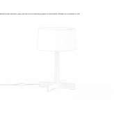 Oak-colored LED table lamp Sadki