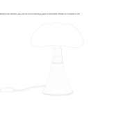 LED table lamp Chamois