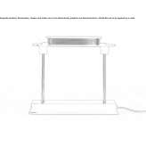LED table lamp made of resin Alcains