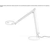 Adjustable LED table lamp Tradate