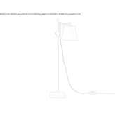 Adjustable LED table lamp in steel and aluminum Sidzina