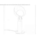 Metal LED table lamp Serrada