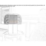 Metalowa lampa stołowa LED ze ściemniaczem Moron