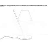 LED table lamp made of polycarbonate Vakhtan