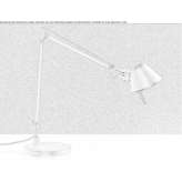 With an aluminum desk lamp with a swing arm Thedford