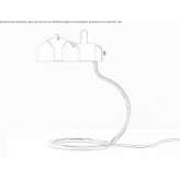 Metal table lamp Raeren