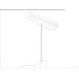 Steel LED table lamp with dimmer Macvilho