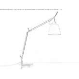 LED table lamp with adjustable arm and swing arm Thedford
