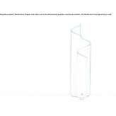 Methacrylate table lamp Chartres