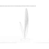 Aluminum LED table lamp with dimmer Sobral
