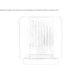 Lampa stołowa LED z dmuchanego szkła, ładowana przez USB Sussex