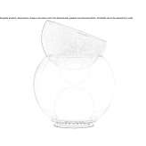 Blown glass table lamp/vase Wahneta